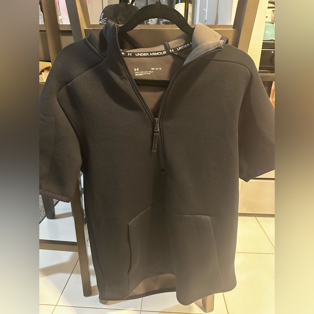 Men’s 1/4 Zip Short Sleeve Under Armour Hoodie Medium